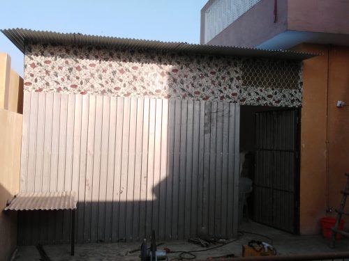 Iron square tubing room building Iron square tubing room building